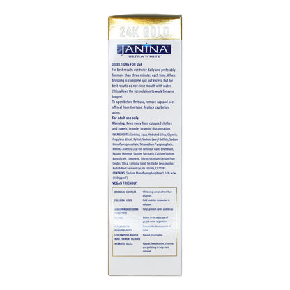 24K Gold Toothpaste 75ml - Janina.com