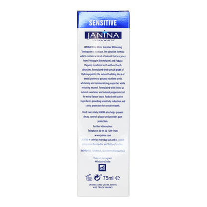 Sensitive Toothpaste 75ml - Janina.com