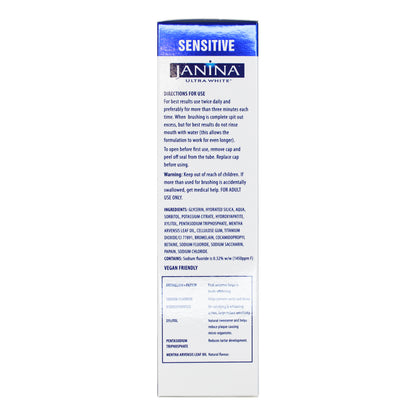 Sensitive Toothpaste 75ml - Janina.com